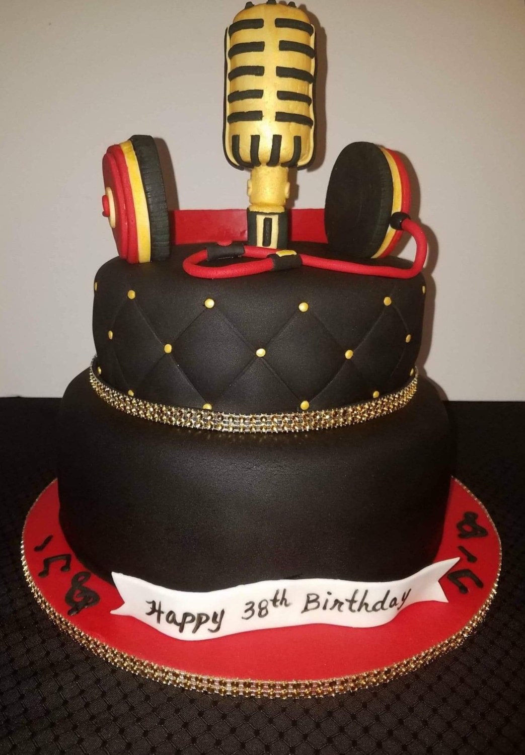 Happy 38th birthday cake