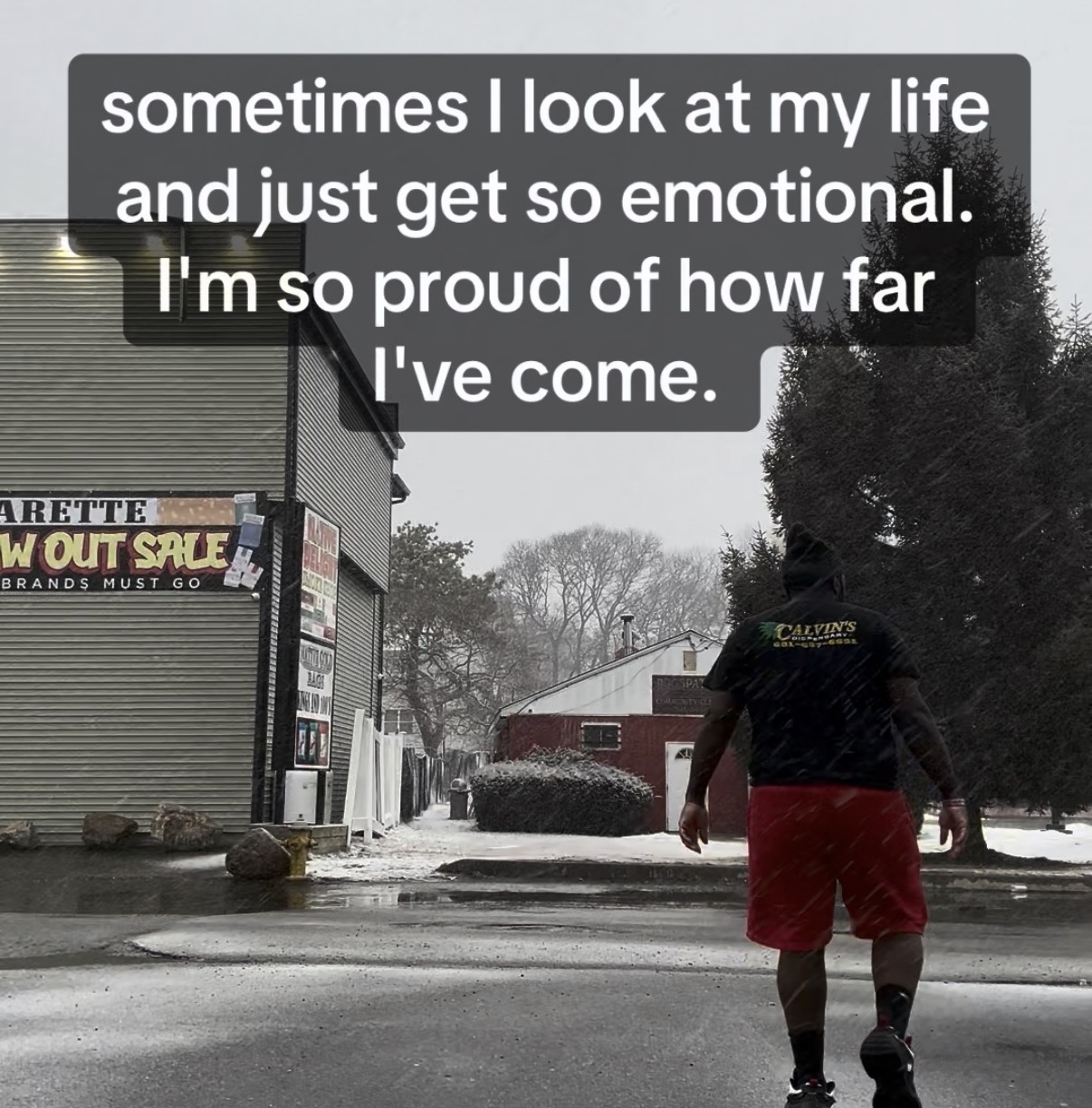 sometimes I look at my life and just get so emotional. I’m so proud of how far I’ve come.