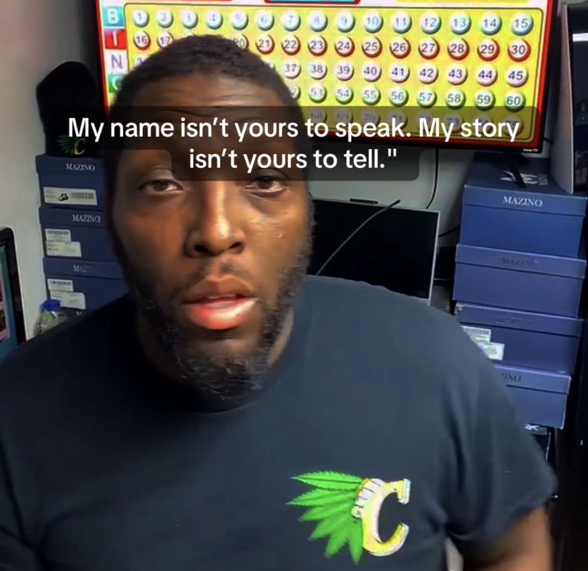 My name isn’t yours to speak. My story isn’t yours to tell.”