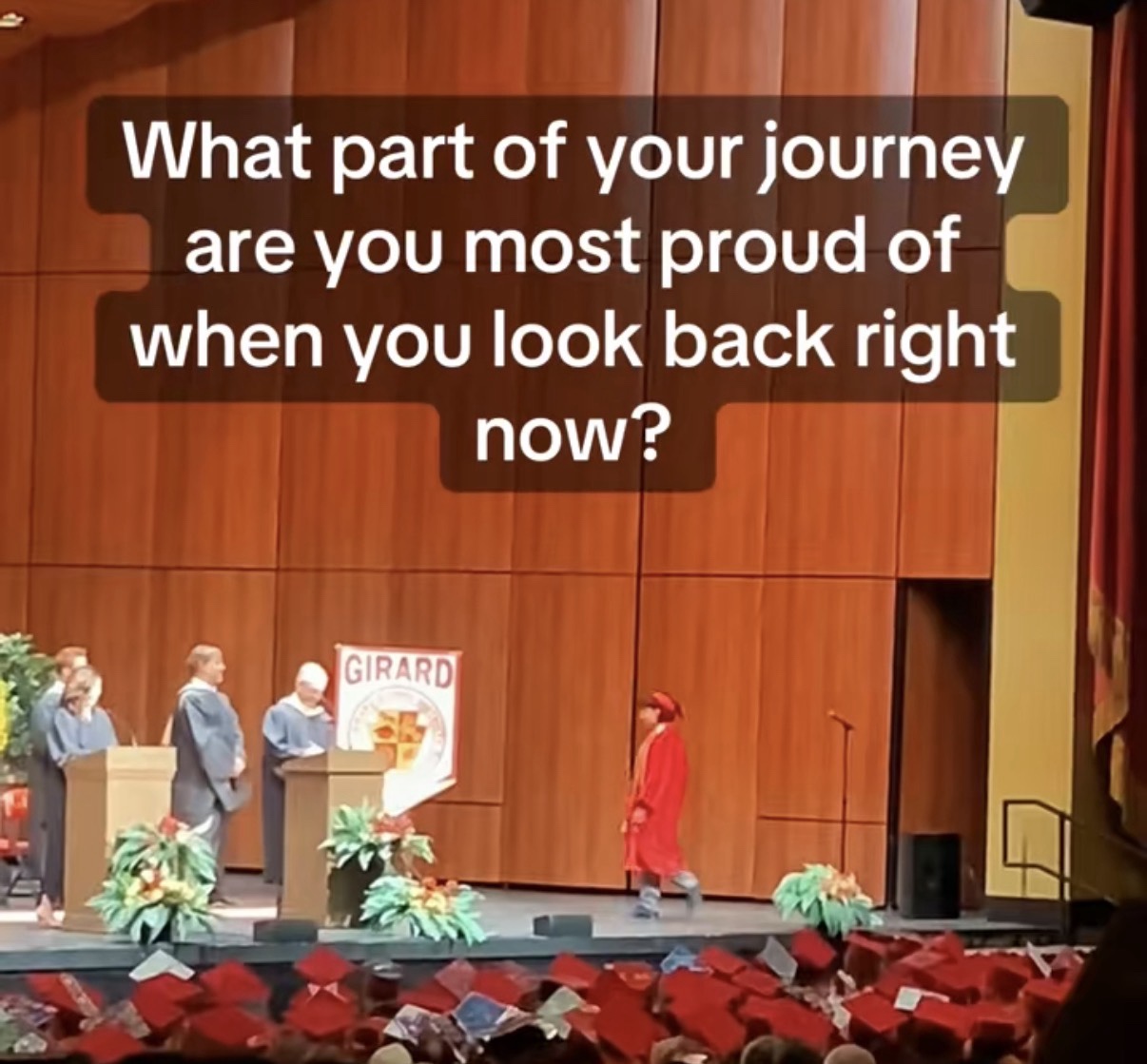 What part of your journey are you most proud of when you look back right now?